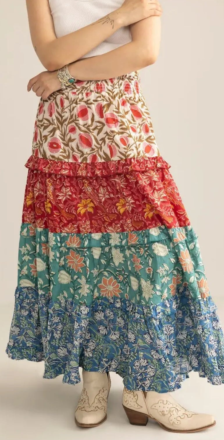 Myra Kismet Patchplay Skirt
