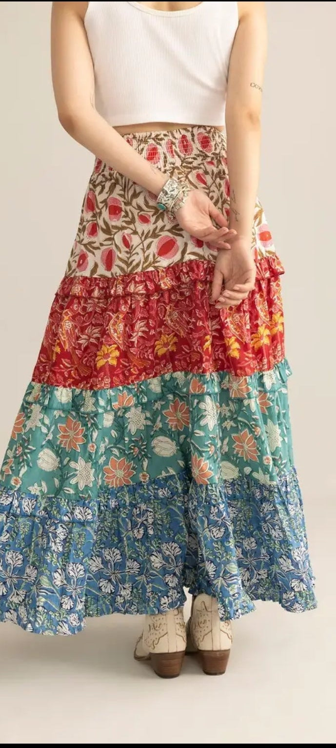 Myra Kismet Patchplay Skirt