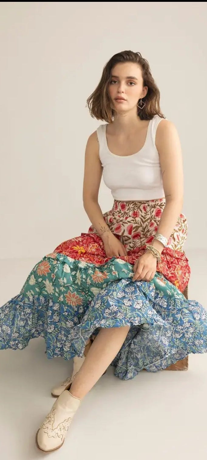 Myra Kismet Patchplay Skirt