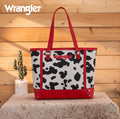 Wrangler Cow Print Tote