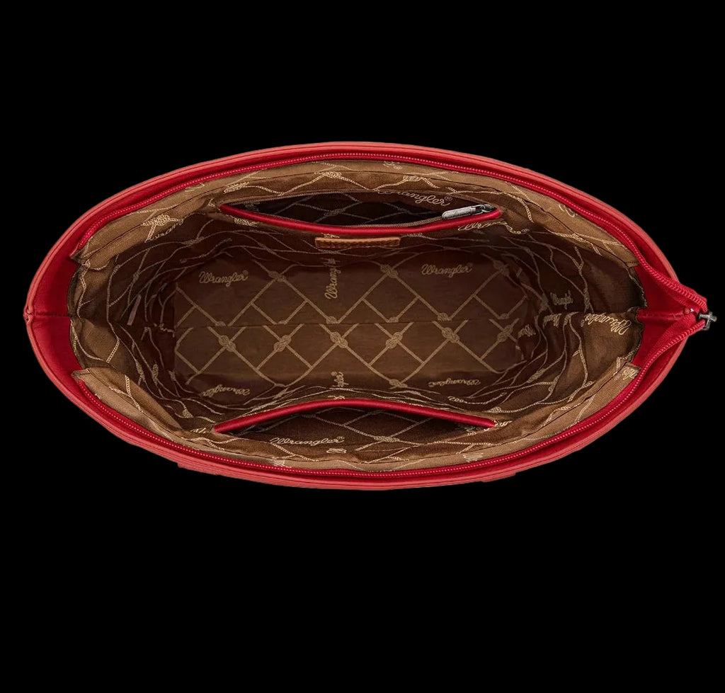 Wrangler Cow Print Tote